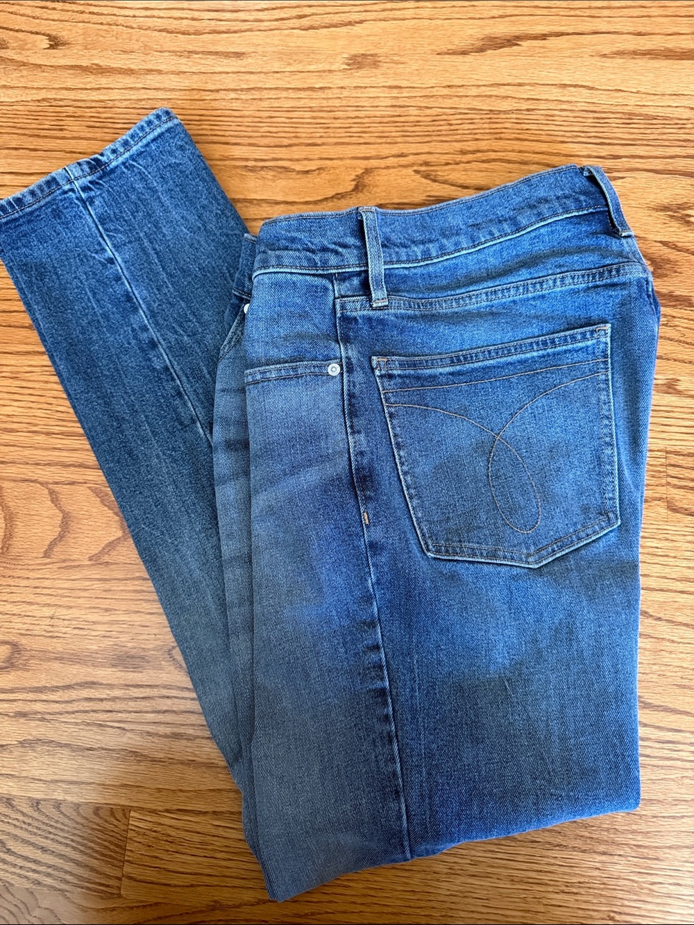 Calvin Klein Jeans Men's Straight Leg Indigo Denim